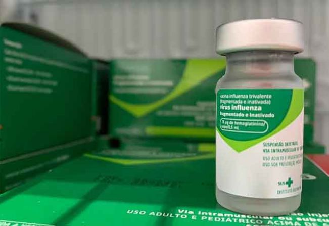 Campanha de vacinação da gripe em 2021