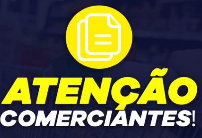 ATENÇÃO COMERCIANTES