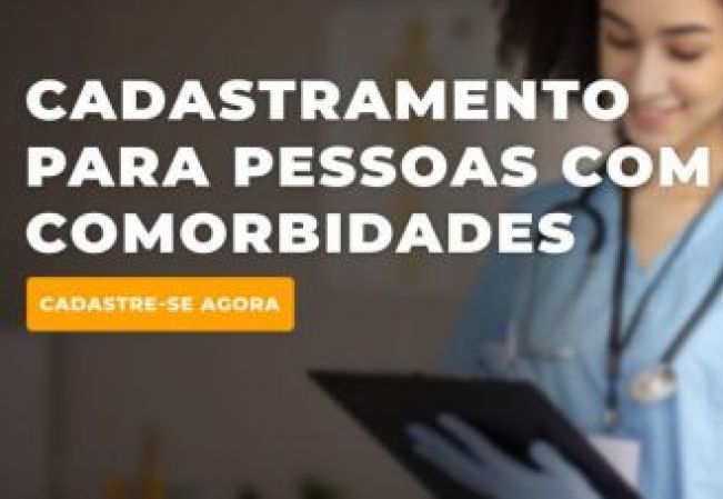 A Vigilância Epidemiológica da Prefeitura Municipal de Vargem iniciou o CADASTRAMENTO para vacinação contra o COVID dos Pacientes com comorbidades acima dos 18 anos.